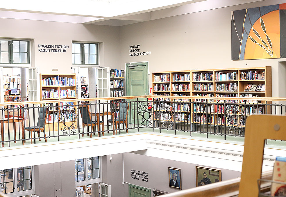 LifTe 北欧の暮らし 北欧図書館まとめ ベルゲン ベルゲン公立図書館 内観