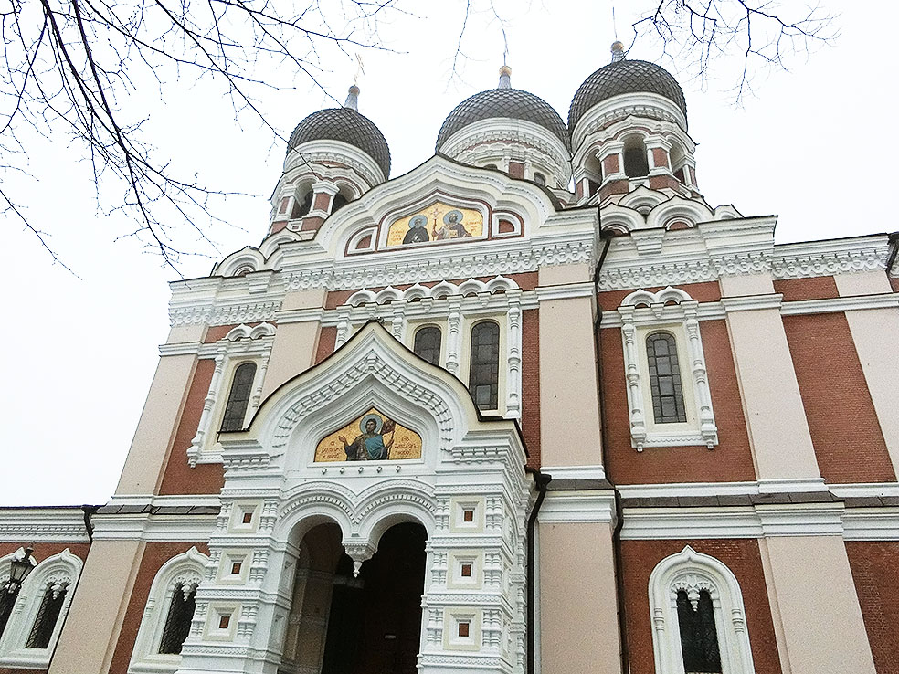 Lifte 北欧の暮らし エストニア タリン 旧市街 世界遺産 アレクサンドル・ネフスキー大聖堂