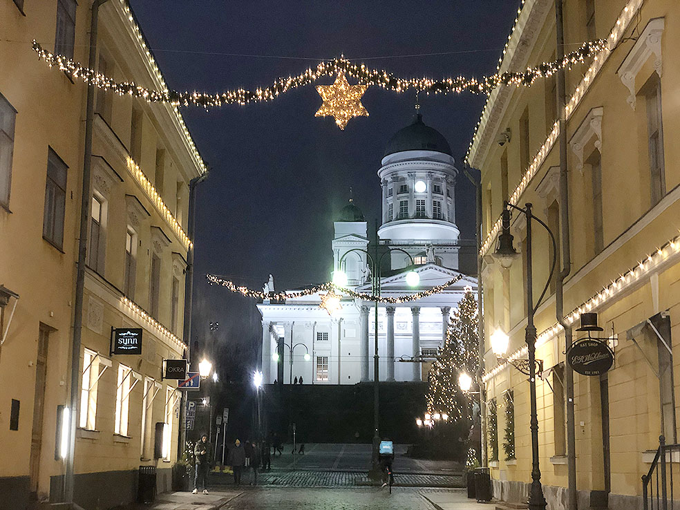 LifTe 北欧の暮らし フィンランド クリスマス ヘルシンキ 大聖堂