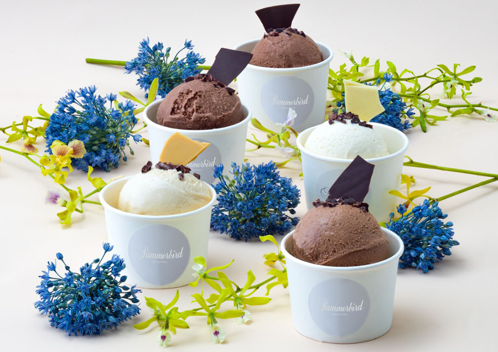 デンマーク サマーバードオーガニック summerbirdorganic 青山 LifTe 北欧の暮らし オーガニック チョコレート アイスクリーム