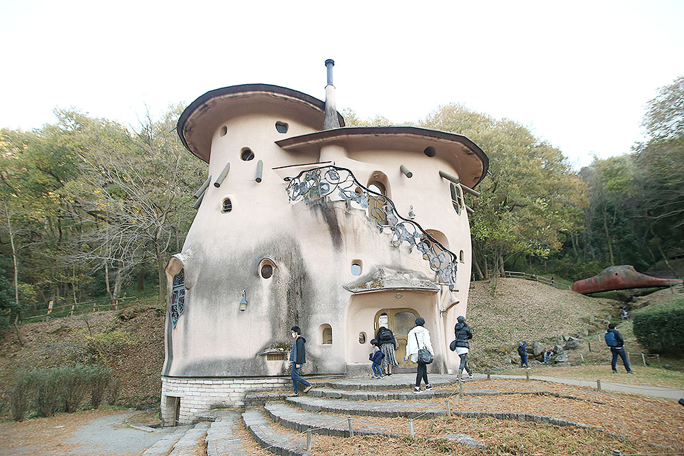LifTe北欧の暮らし 埼玉県飯能市にあるトーベ・ヤンソンあけぼの子どもの森公園の敷地内にあるきのこの家