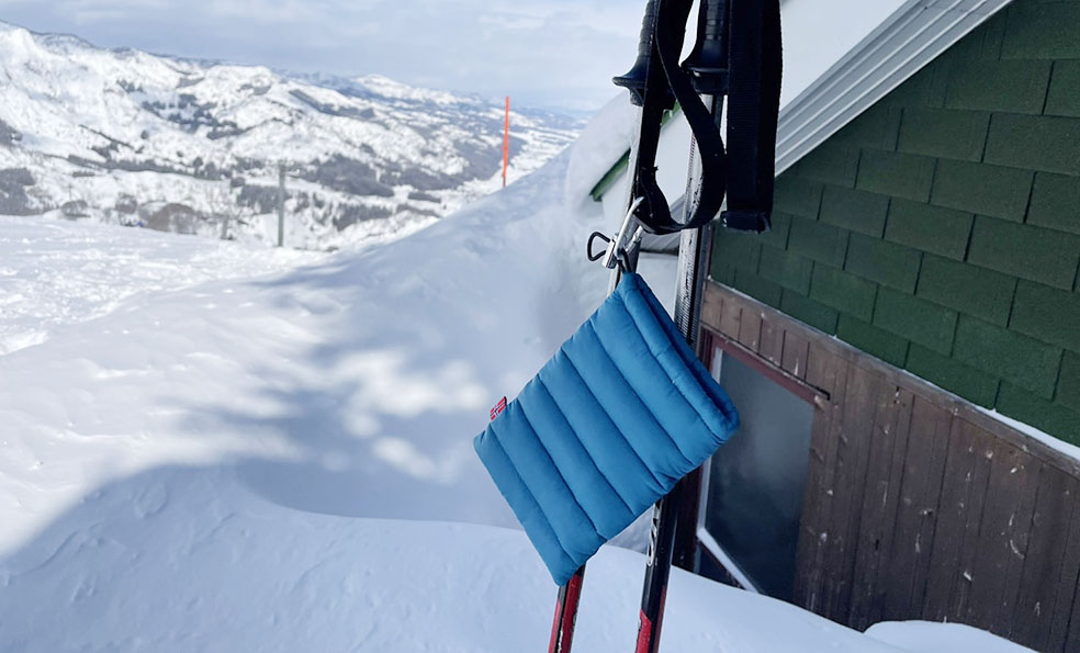 LifTe北欧の暮らし ノルウェー THOQ スマホダウンケース ダウンスマホケース ウィンタースポーツ スキー スノボード スノボ 石打丸山スキー場