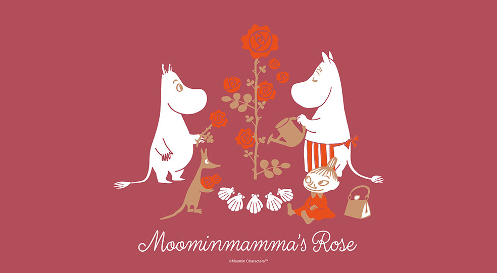 LifTe北欧の暮らし ムーミン 新シリーズ Moominmamma'sRose ムーミン ママズローズ フィンランド トーベヤンソン