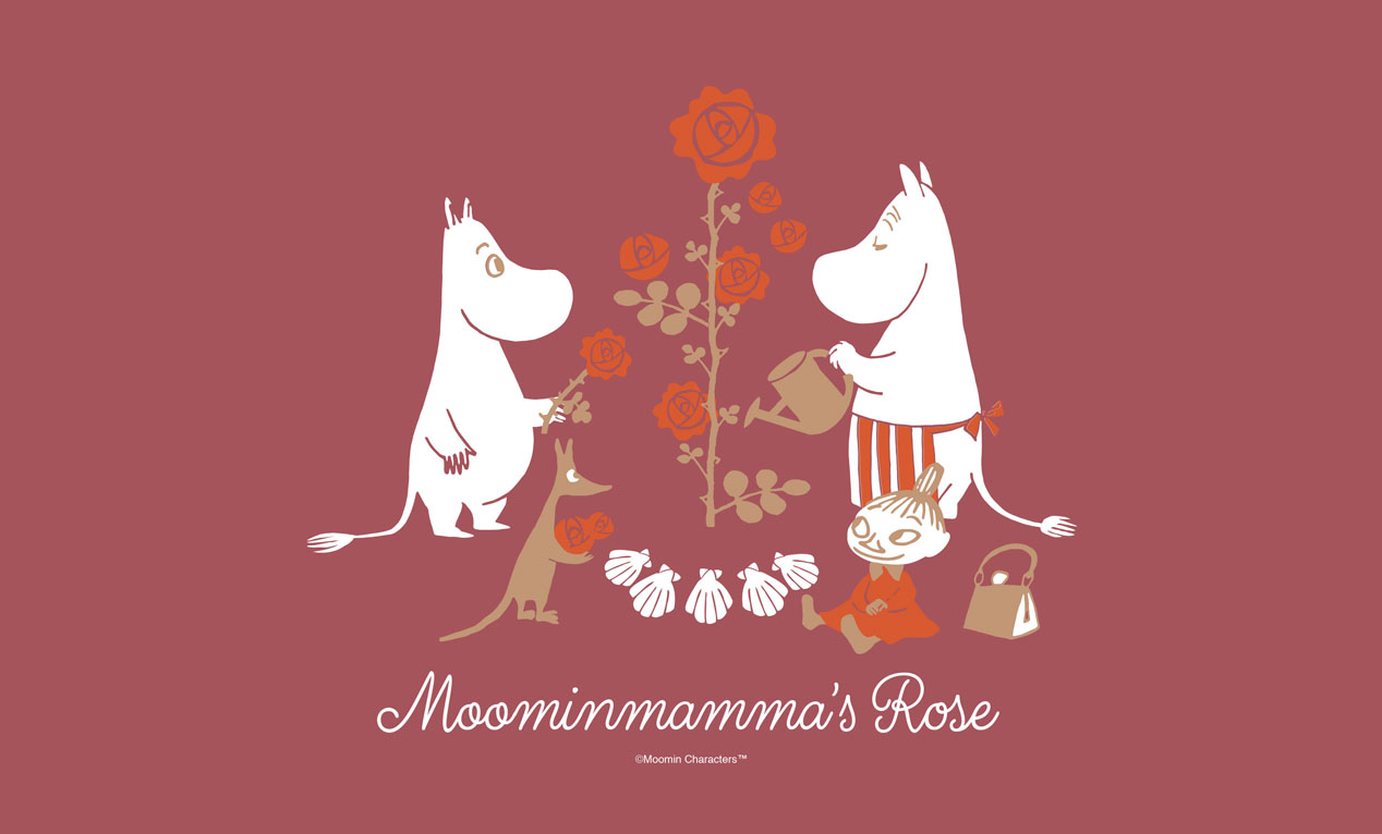 テーマは感謝の心。ムーミンのあらたなシリーズ「Moominmamma's Rose」誕生! | LifTe 北欧の暮らし