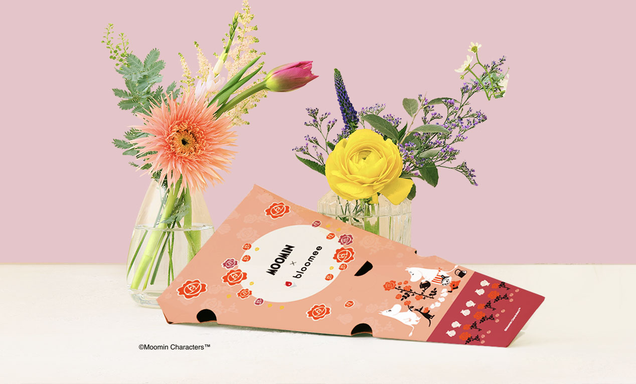 お花のサブスク ブルーミー がムーミンとコラボ 母の日ギフトにぴったりの限定ムーミン花瓶プレゼント Lifte 北欧の暮らし