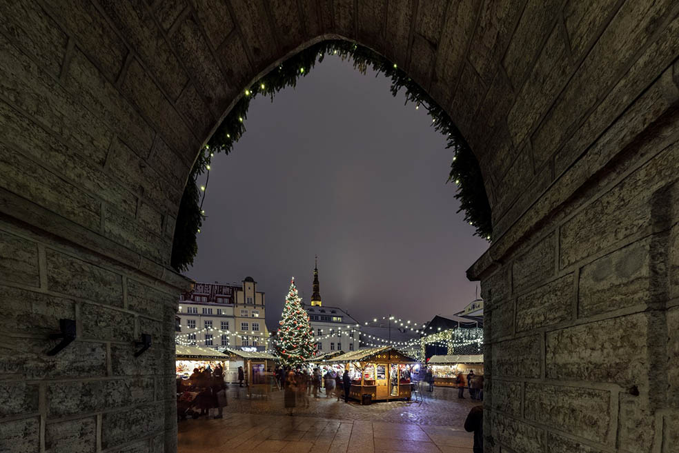 LifTe北欧の暮らし エストニア タリン 首都 旧市街 クリスマス クリスマスマーケット