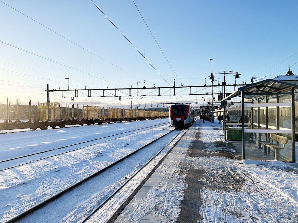 LifTe北欧の暮らし スウェーデン 北欧旅日記2023 3日目に訪れたファールン駅