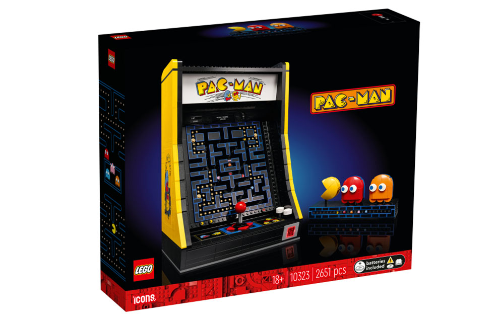 パックマン誕生43年を記念して発売されたレゴ アイコン ゲームセンターマシン パッケージ LifTe北欧の暮らし デンマーク