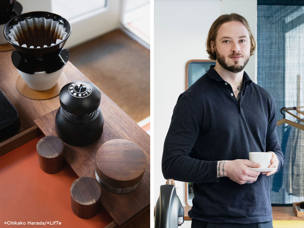 正解中のコーヒーファンが注目するコペンハーゲンのエイプリルコーヒー オーナー兼バリスタのパトリック・ロルフ LifTe北欧の暮らし デンマーク