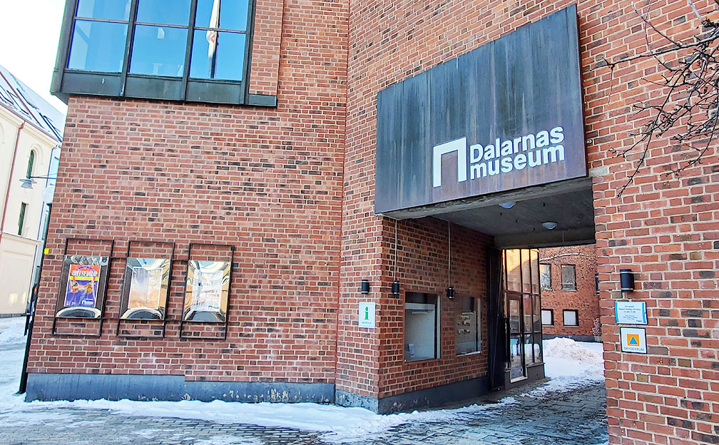 LifTe北欧の暮らし 2023年冬の北欧旅日記4日目で宿泊したスウェーデンダーラナ地方のファールンにあるダーラナ博物館