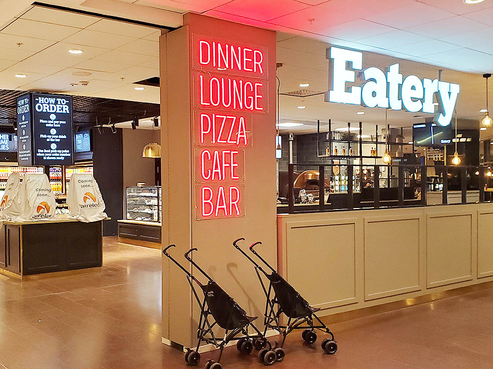 LifTe北欧の暮らし 2023年冬の北欧旅4日目後編で訪れたスウェーデンの玄関口 アーランダ空港のレストラン「Eatery」