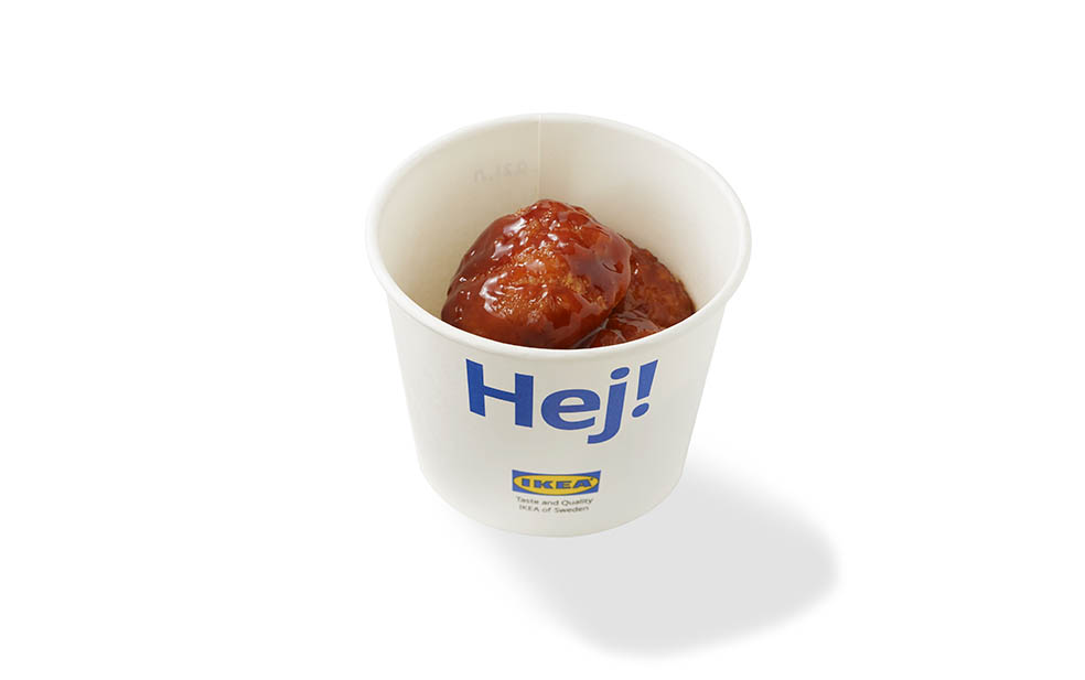 LifTe北欧の暮らし スウェーデン IKEA イケア 期間限定ザリガニフェアのメニュー「プラントベース唐揚げ ヤンニョム味」