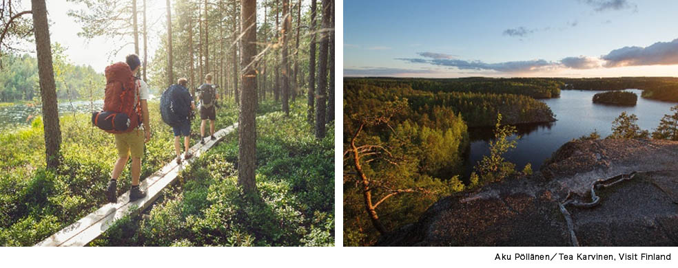 LifTe北欧の暮らし フィンランド フィンランド政府観光局がおすすめする夏のサスティナブルツーリズム フィンランドの国有鉄道会社VRが、ヘルシンキ中央駅から緑豊かなRepovesi（レポヴェシ）国立公園へ直行再開