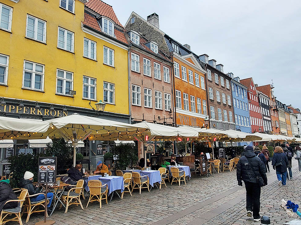 LifTe北欧の暮らし 2023年冬の北欧旅5日目で訪れたデンマークの首都コペンハーゲン随一の観光地ニューハウン