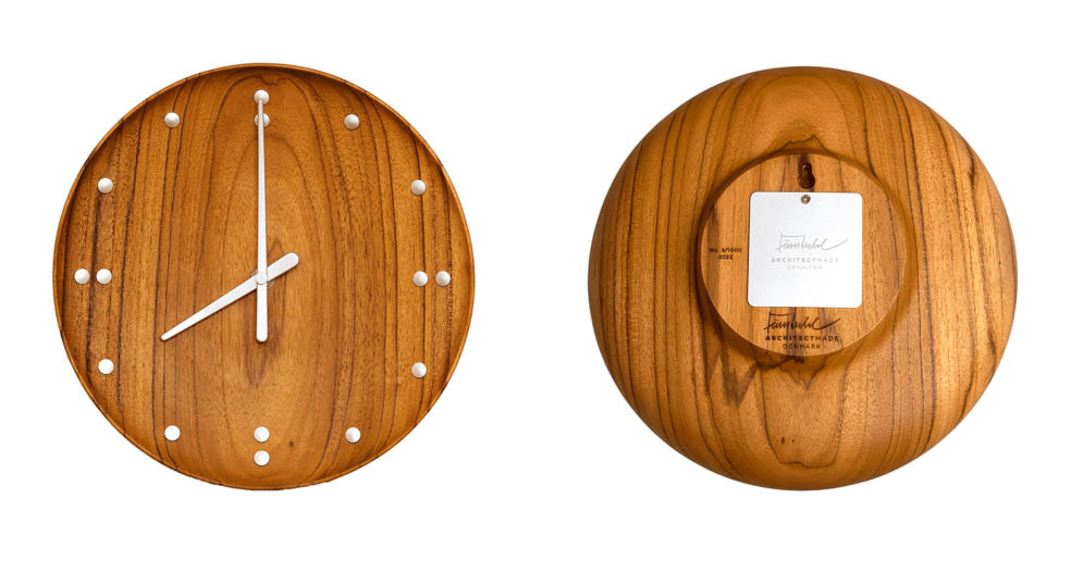 LifTe北欧の暮らし デンマークの伝説的家具デザイナー フィン・ユールが1950年代初期に手がけた壁時計 FJ wall clock