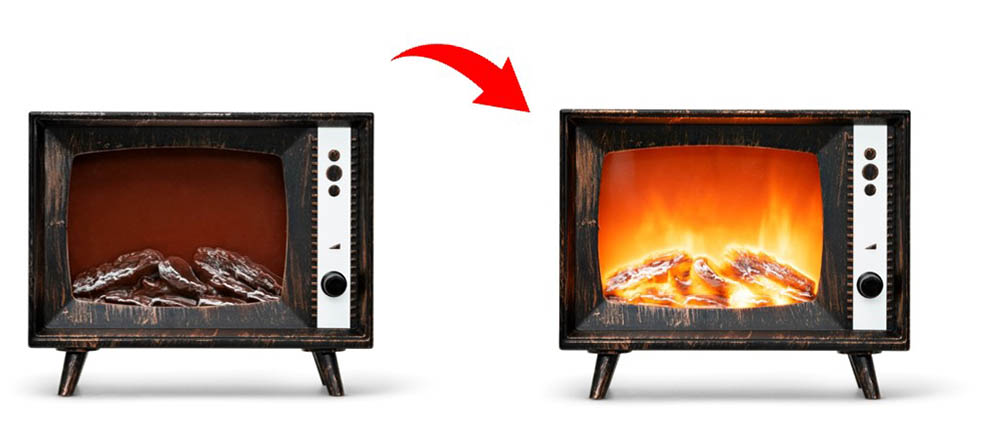 LifTe北欧の暮らし デンマーク発のフライングタイガーコペンハーゲンがお勧めする2023年秋・冬アイテムのLEDランプ 暖炉