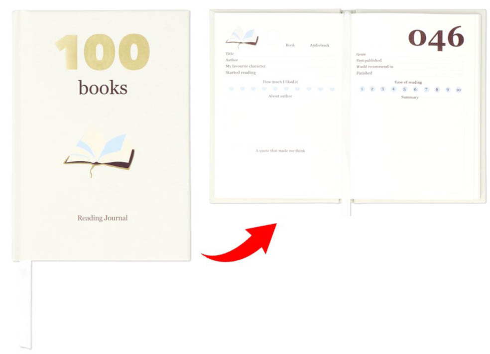 LifTe北欧の暮らし デンマーク発祥のフライングタイガーコペンハーゲンが販売している100冊読書日記