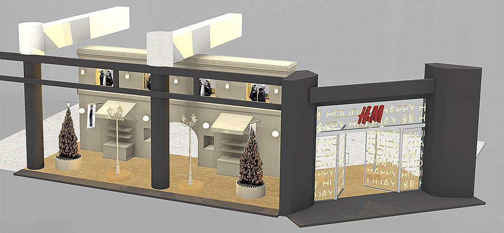 LifTe北欧の暮らし スウェーデン発祥のH&M渋谷店で12月7日から4日間開催されるイベント「Holiday Market」のビジュアルイメージ