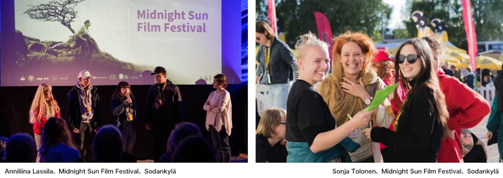 LifTe北欧の暮らし フィンランド政府観光局がオススメする2024年フィンランドで過ごせる楽しい過ごし方 sodankylä（ソダンキュラ）では、毎年6月中旬に「Midnight Sun Film Festival（ミッドナイト・サン・フィルム・フェスティバル）」が開催