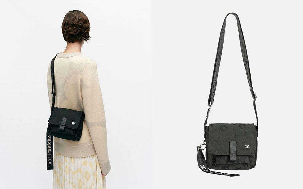 LifTe北欧の暮らし フィンランドのデザインハウスMarimekko(マリメッコ)が1月26日(金)から発売する"Wear all day bags"のウニッコ柄のミニメッセンジャーバッグ