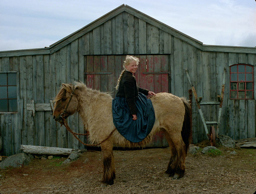 LifTe北欧の暮らし アイスランドを舞台にした映画『ゴッドランド／GODLAND』の場面写真 馬と少女