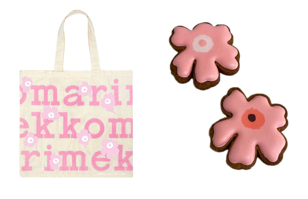 LifTe北欧の暮らし フィンランドのデザインブランド「マリメッコ」が3月25日(月)から7日間期間限定でオープンする「Marimekko Sakura moment」で3000円以上購入でトライできるガチャガチャでは桜色のトートバッグやウニッコ柄のクッキーを貰えるチャンス！