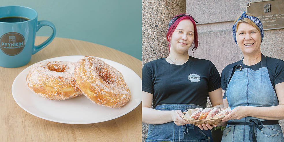 LifTe北欧の暮らし 雑誌新刊vol.05で紹介されているフィンランドで一番美味しいと言われるドーナツを提供するタンペレにある「ピューニキン・ムンッキカハヴィラ」