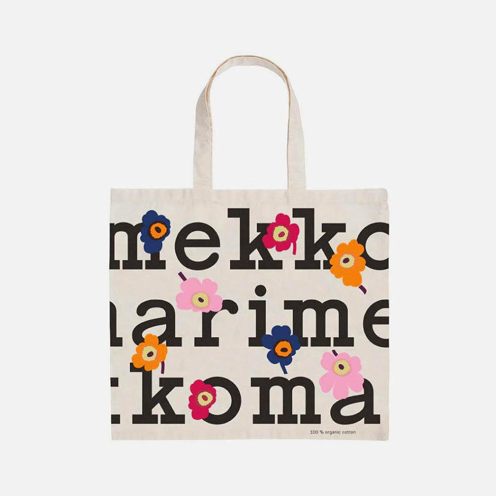 LifTe北欧の暮らし フィンランドのデザインハウス「Marimekko(マリメッコ）」が日本で開催するウニッコ誕生60周年を祝うイベント「Marimekko Day in Tokyo」を記念して用意される購入者特典のトートバッグ