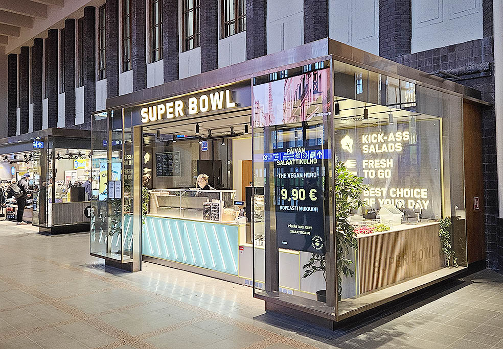 LifTe北欧の暮らし フィンランドのヘルシンキ中央駅にある「Super Bowl」の外観