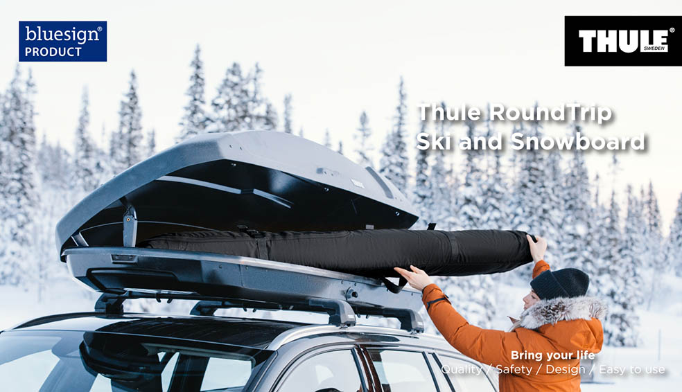 LifTe北欧の暮らし スウェーデンブランドのスーリー(THULE)から発売中のスノーボード、スキー用のギア「Thule RoundTrip Ski and Snowboard」