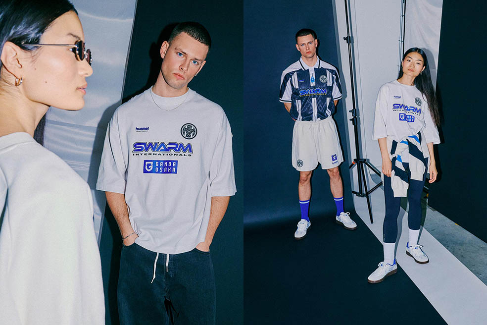 ガンバ大阪×ヒュンメルの限定コラボ！青い炎を纏うスニーカー