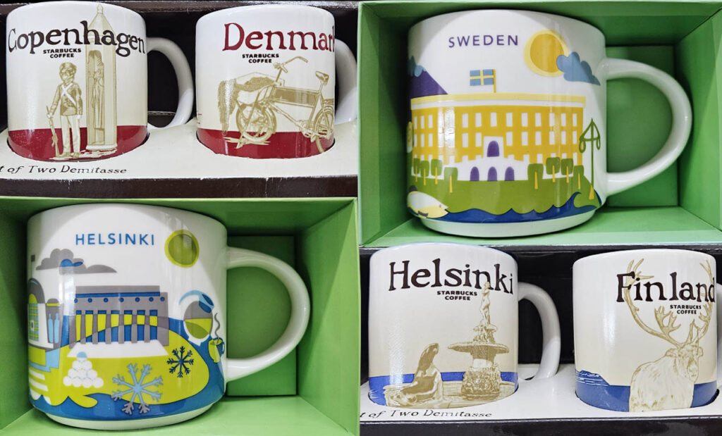 LifTe北欧の暮らし 2025年の年間人気記事 フィンランド、スウェーデン、デンマークで発見したスターバックスコーヒーのご当地マグとカップ