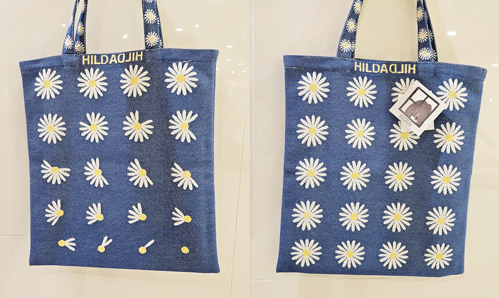 LifTe北欧の暮らし 5月21日(水)から阪急うめだ本店で開催されている「北欧フェア2024」のバイヤー田井梨々子さんがおすすめするスウェーデンブランド ヒルダヒルダのトートバッグ