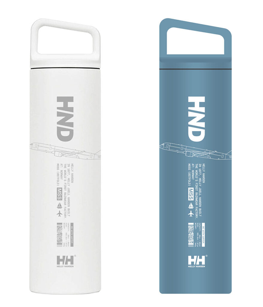 LifTe北欧の暮らし ノルウェーブランド ヘリーハンセンが羽田空港で5月31日よりオープンしているポップアップショップで販売されているステンレスタンブラー