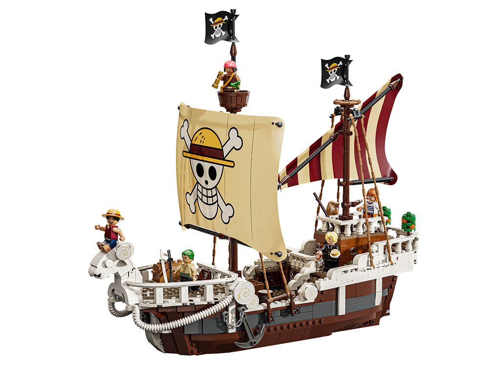 LifTe北欧の暮らし デンマーク発祥のレゴがワンピースとコラボをして8月1日から発売するレゴワンピースの海賊船 ゴーイングメリー号