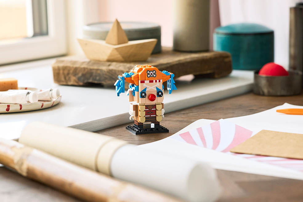 LifTe北欧の暮らし デンマーク発祥のレゴがワンピースとコラボをして8月1日から発売するレゴワンピースのレゴ®ブリックヘッズ™ 道化のバギー