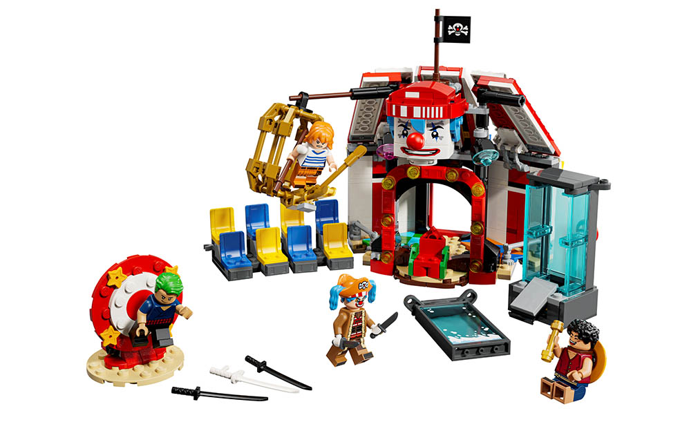 LifTe北欧の暮らし デンマーク発祥のレゴがワンピースとコラボをして8月1日から発売するレゴワンピースの道化のバギーのサーカス小屋