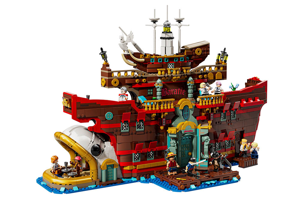 LifTe北欧の暮らし デンマーク発祥のレゴがワンピースとコラボをして8月1日から発売するレゴワンピースの海上レストラン バラティエ