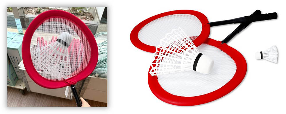 LifTe北欧の暮らし デンマーク発祥のフライングタイガー コペンハーゲンが夏の外遊び用アイテムとして販売しているジャイアントバドミントン