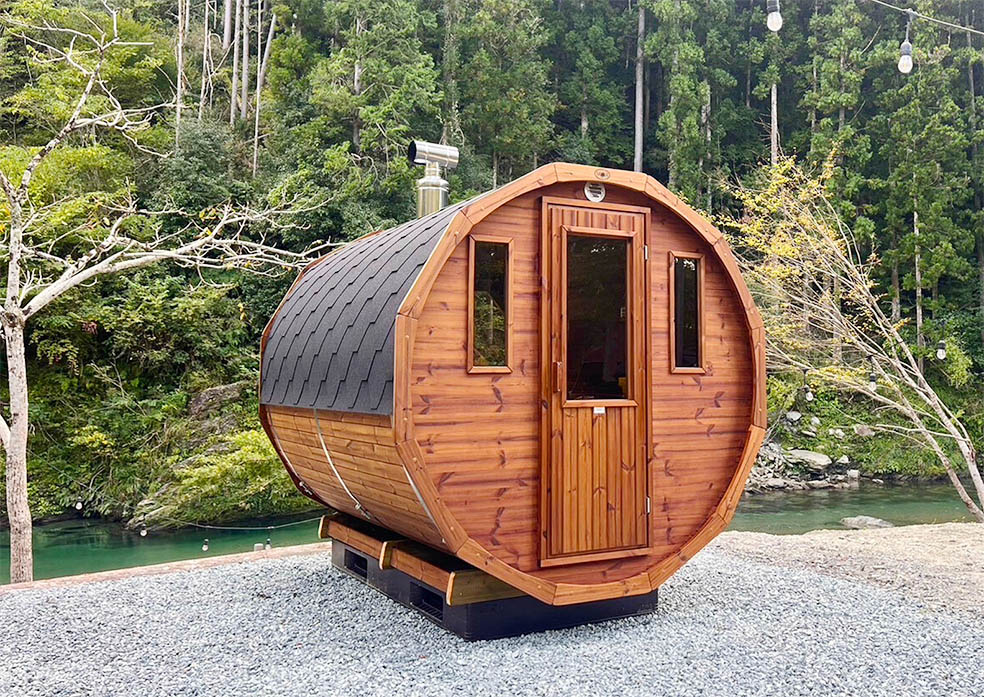 LifTe北欧の暮らし 北欧アイテムピックアップ フィンランドのバレルサウナ サウニア