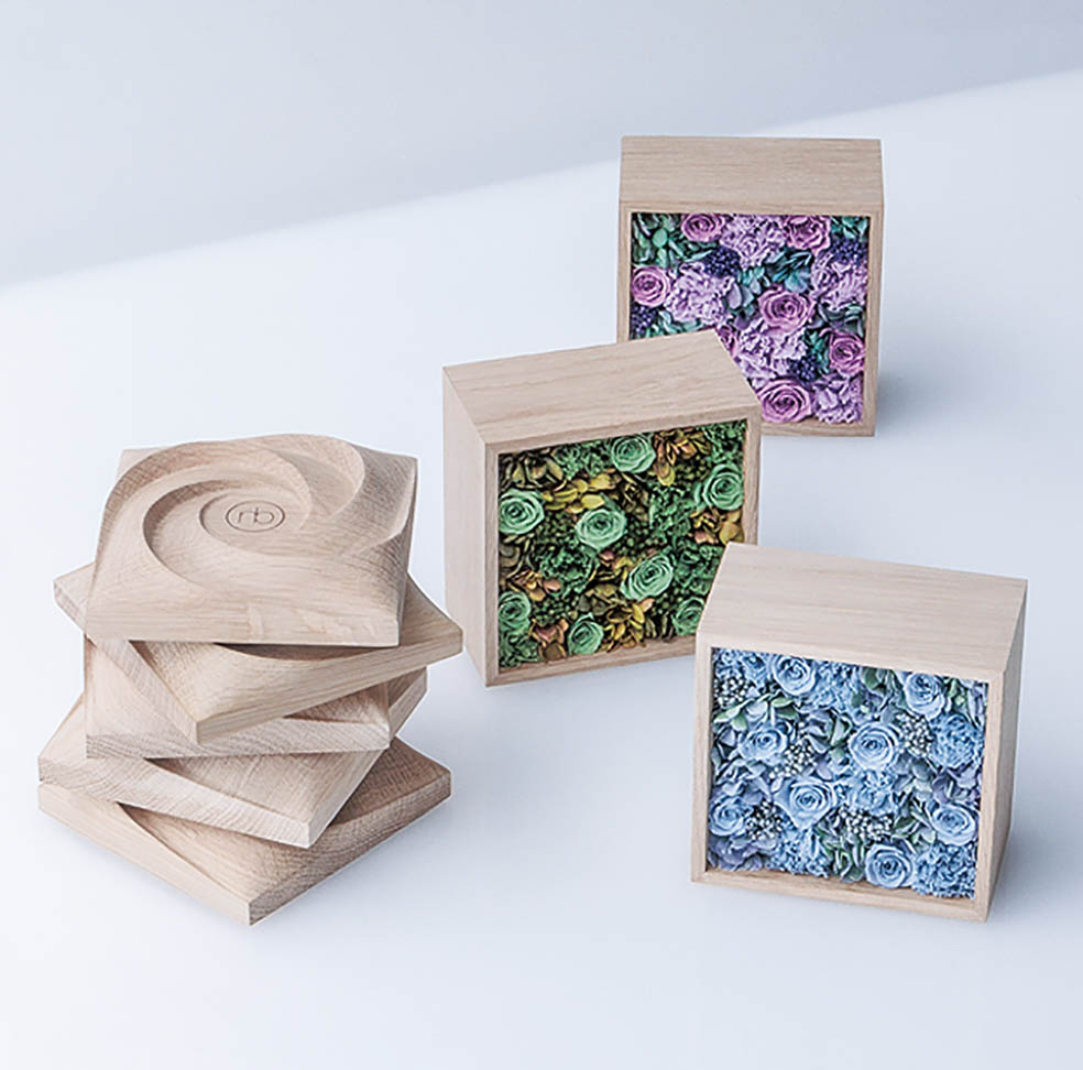 LifTe北欧の暮らし 北欧アイテムピックアップ デンマーク出身のフラワーアーティスト ニコライバーグマンが手がける木のフラワーボックスORIGAMI