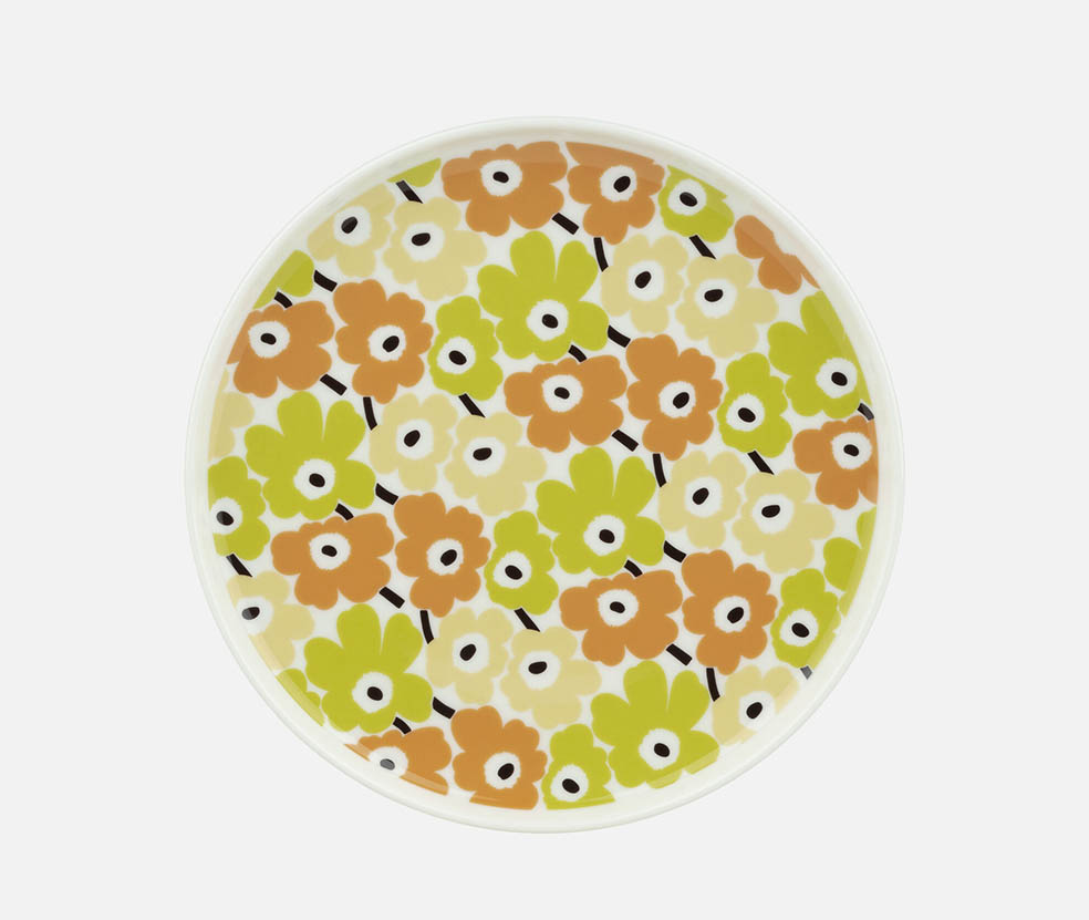 LifTe北欧の暮らし フィンランドのマリメッコから8月8日に発売となったウニッコの新作ホームコレクションの20cm プレート