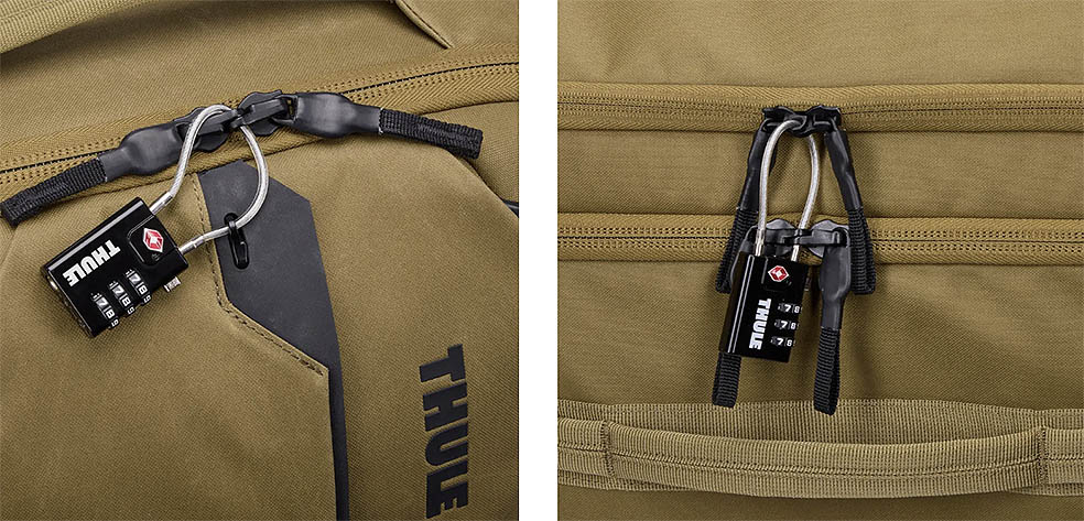 LifTe北欧の暮らし スウェーデンブランドTHULE(スーリー)から発売されたTASケーブルロック 旅行 旅行かばん 鍵