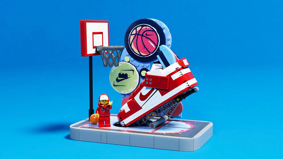 LifTe北欧の暮らし デンマーク発祥のレゴがナイキとコラボして発売するレゴ® Nike Dunk Trickshot