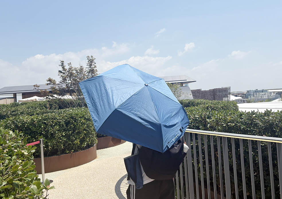 LifTe北欧の暮らし 大阪夢洲で開催中の大阪・関西万博で大活躍だったスウェーデンブランド イノベーターの日傘