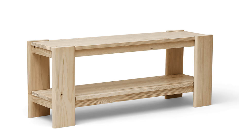 LifTe北欧の暮らし デンマークの人気デザインブランド「Form & Refine（フォーム & リファイン）」が2025年秋の新作として発売するBeam Bench / Pine