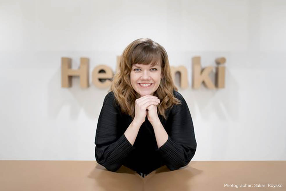 LifTe北欧の暮らし フィンランドの首都ヘルシンキで毎年開催されているヘルシンキデザインウィーク ヘルシンキ市のチーフ・デザイン・オフィサーであるハンナ・ハリス