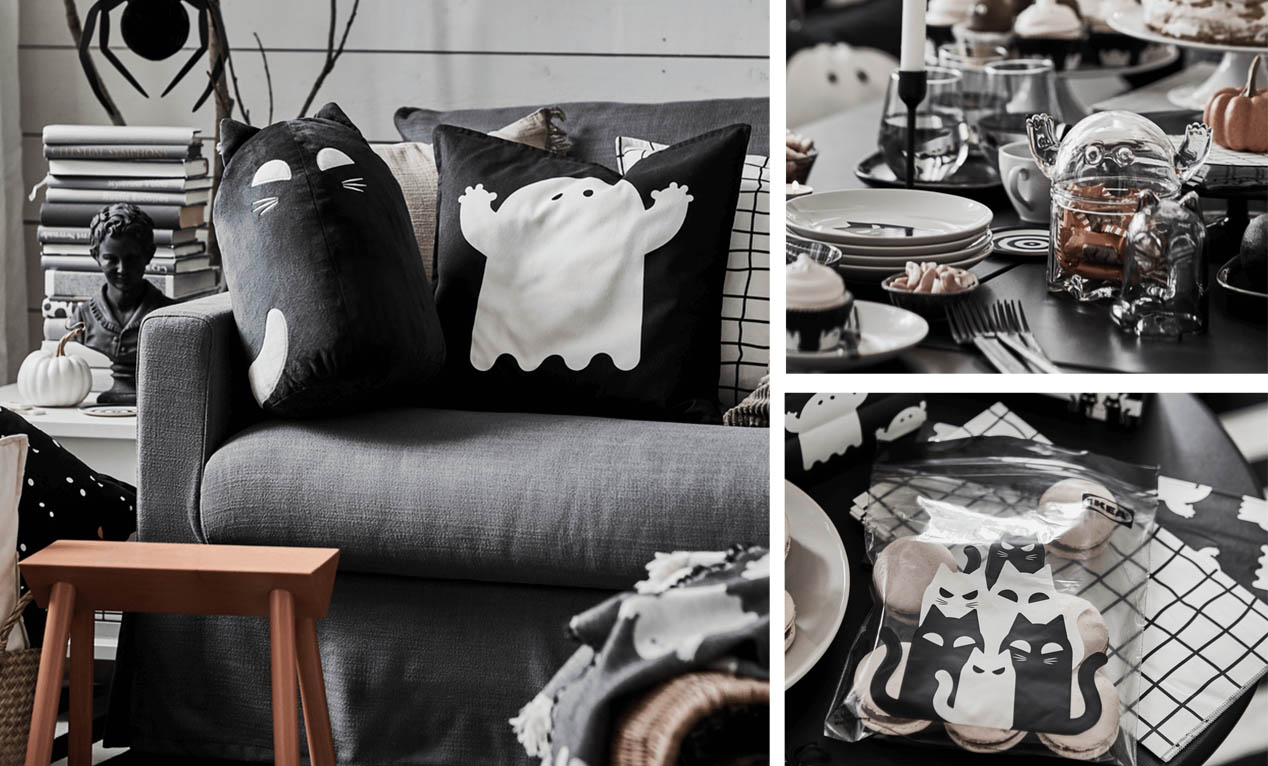 イケアのハロウィン気分を盛り上げる新コレクションが登場！おばけ