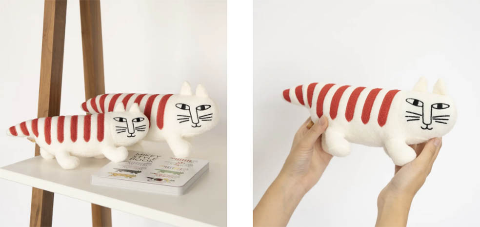 LifTe北欧の暮らし スウェーデンを代表する芸術家リサ・ラーソンのキャラクターをぬいぐるみにした「抱きしめられる、リサ・ラーソン」の新作「抱きしめられるマイキー」