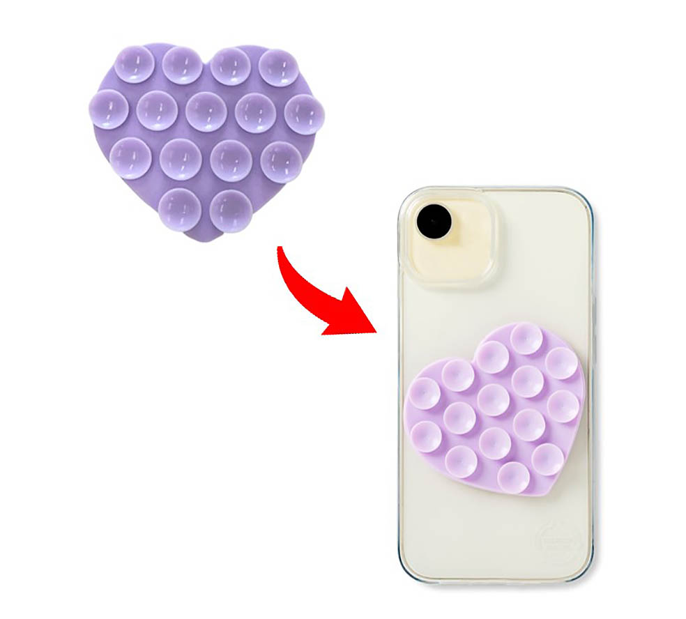 LifTe北欧の暮らし デンマーク発祥のデザイン雑貨ストア「フライングタイガー」のスマホアイテム スマホ用サクションシート